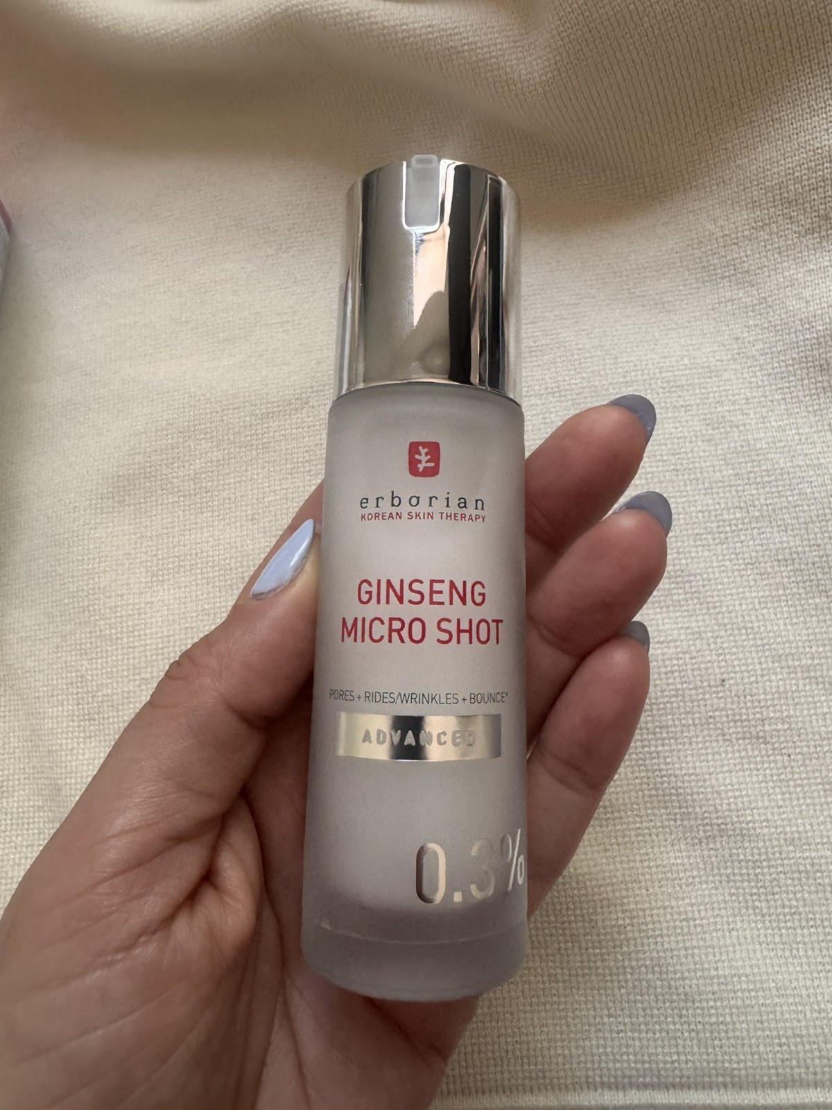 Erborian – Ginseng Micro Shot – Starter 0.1% – Inspired by Micro-Needling – NEW