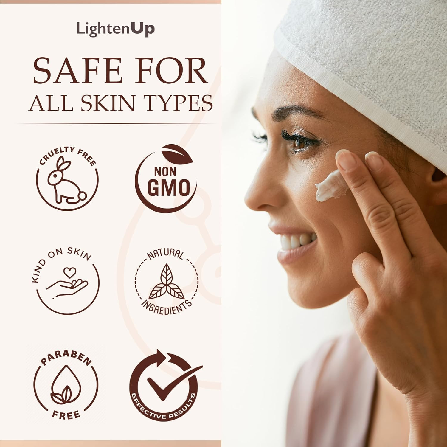 OMIC Lighten-Up anti Aging 2% Retinol Face & Neck Cream – 1 Fl Oz / 30 Ml – with