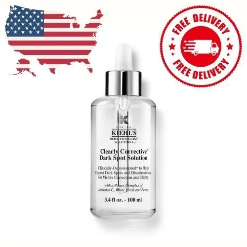 Kiehl’s Clearly Corrective Dark Spot Solution – 3.4oz New in Box