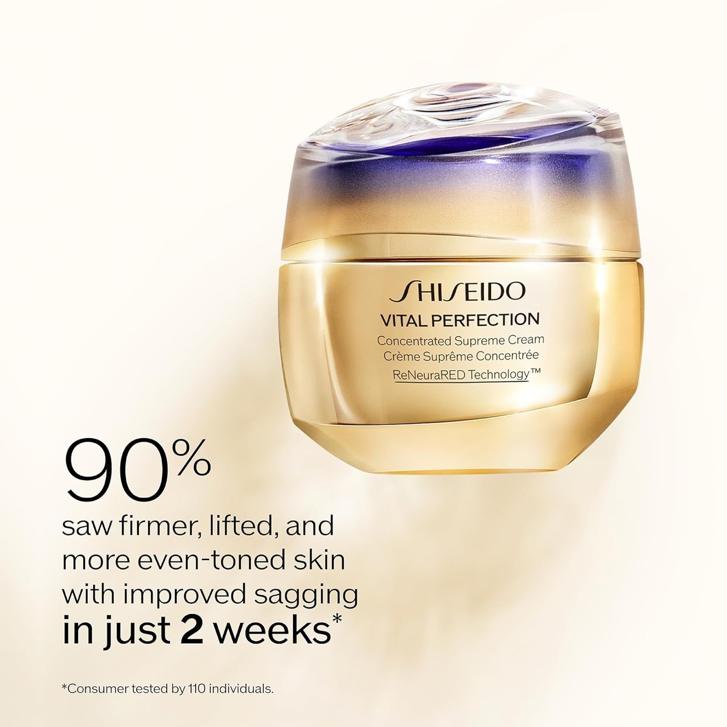Shiseido Vital Perfection Concentrated Supreme Cream – 50 mL – Rich Moisturizer