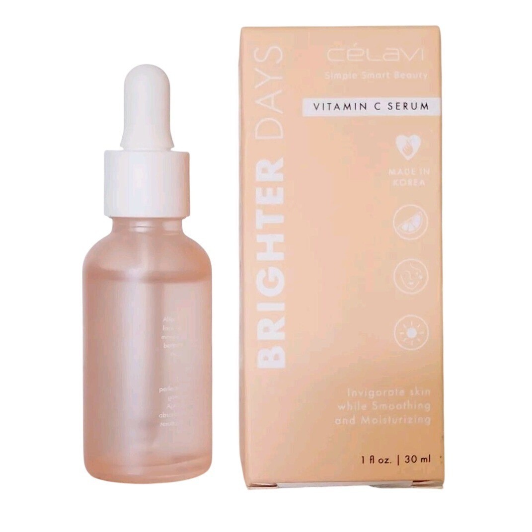Celavi Brighter Days Vitamin C Serum 1 fl oz 30ml Made in Korea NIB