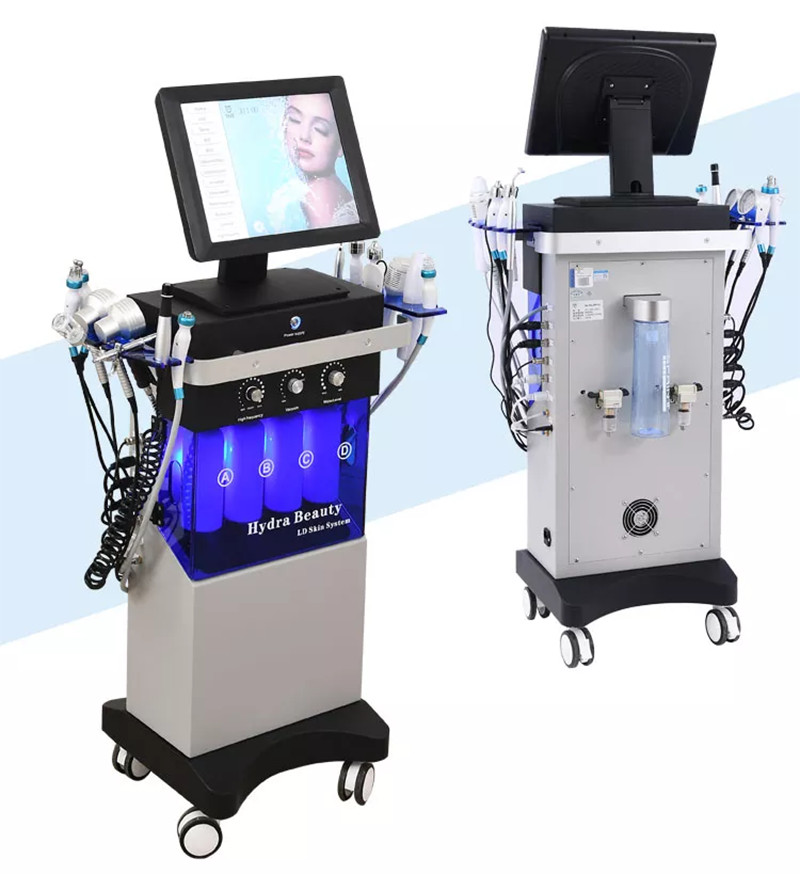 14In1 Facial Water Aqua Dermabrasion Machine Diamond Hydro Oxygen Jet Peeling