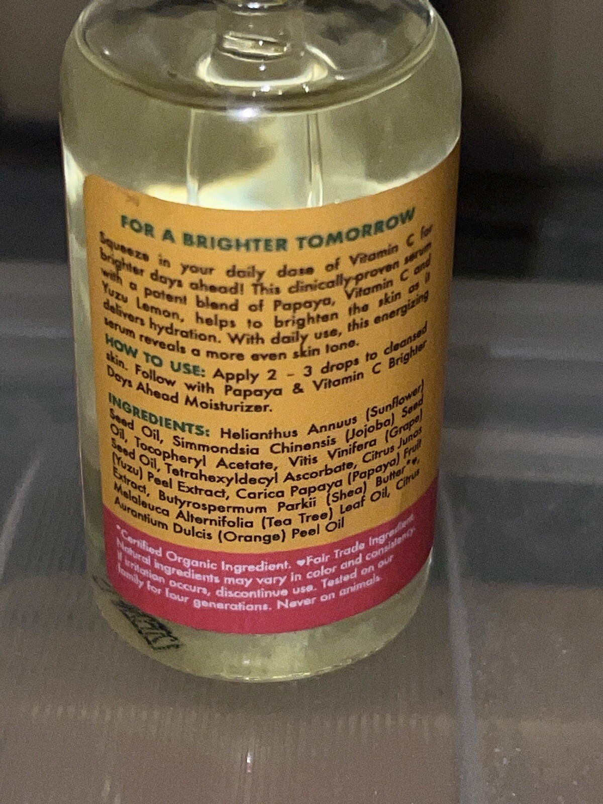 SHEA MOISTURE Papaya & Vitamin C Brighter Days Ahead Serum, 1 fl oz (29 ml)