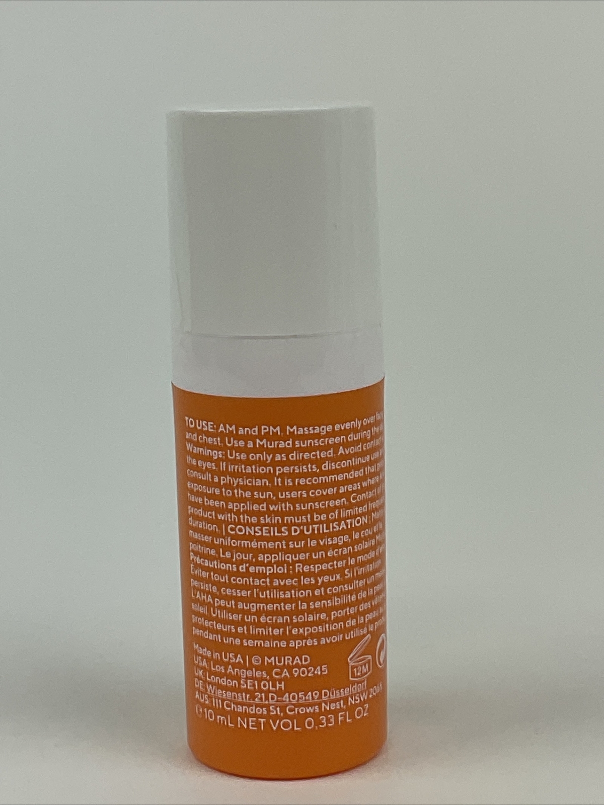 Murad Environmental shield Vita C Glycolic Brightening Serum. 33oz. Each.