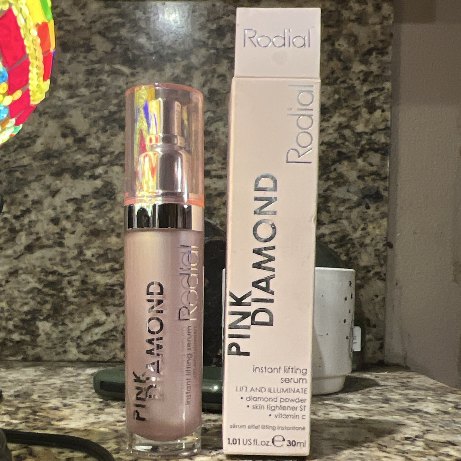 Rodial Pink Diamond Instant Lifting Serum Face/Neck 1.01 fl oz / 30 ml
