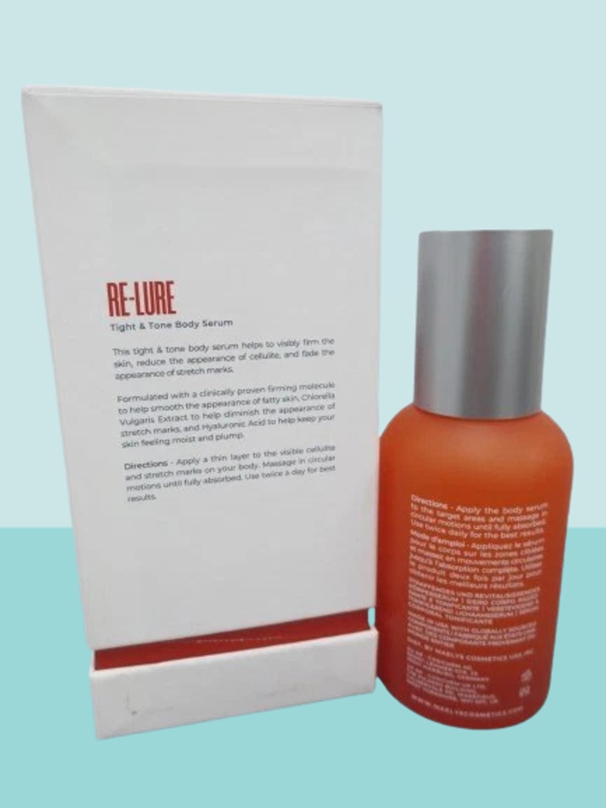 MAELYS RE-LURE TIGHT & TONE BODY SERUM 3.5 OZ BOXED