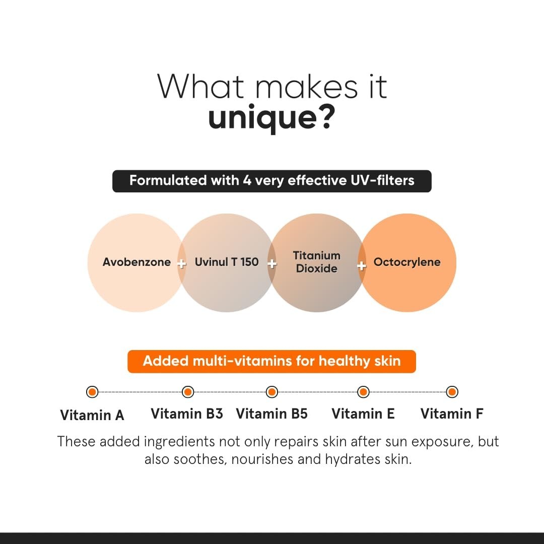 Minimalist Sunscreen SPF 50 PA+++ with Niacinamide & Multi-Vitamins Lightweight