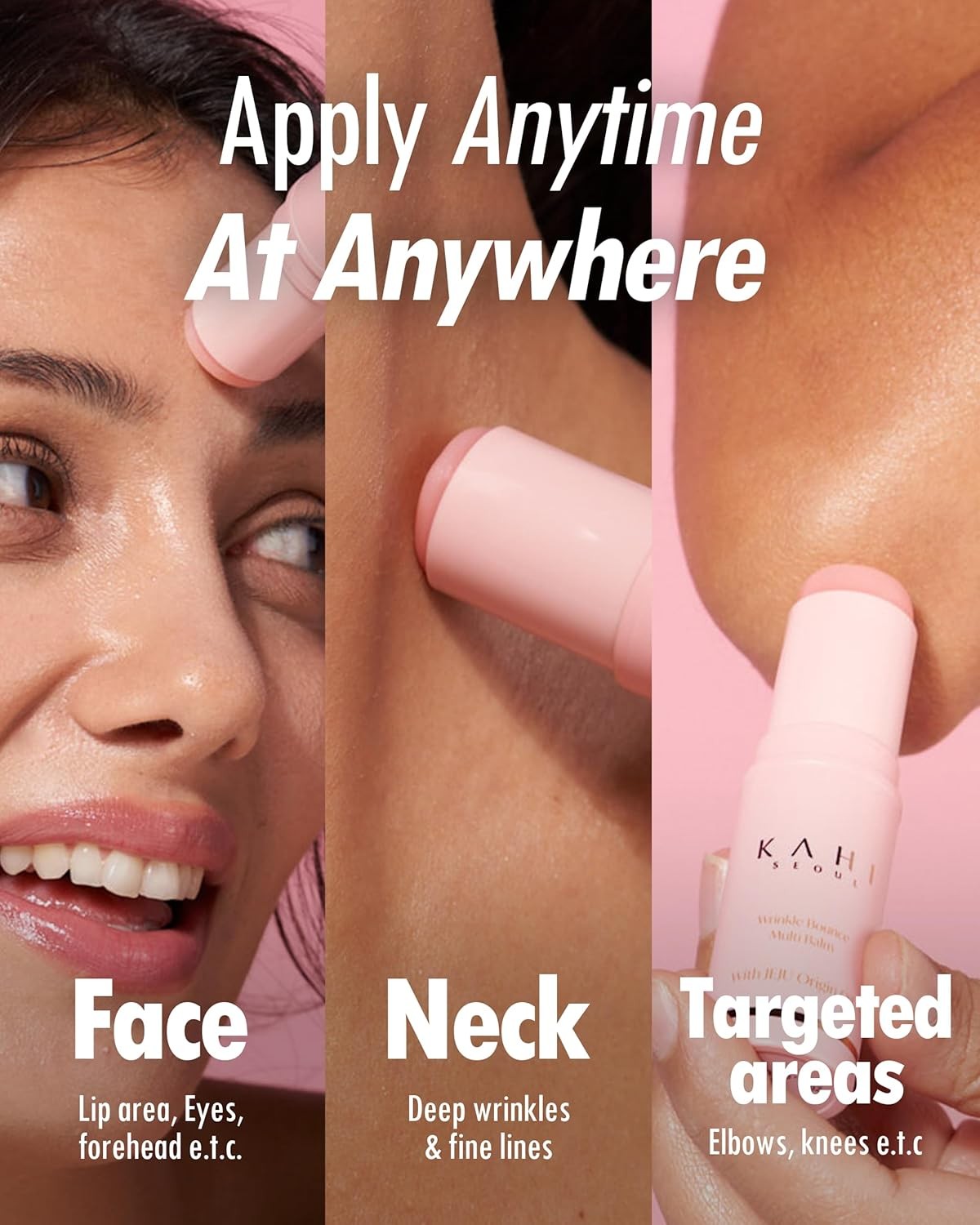 KAHI Wrinkle Bounce Multi Balm Stick | PDRN Collagen Wrinkle Stick | Korean Balm