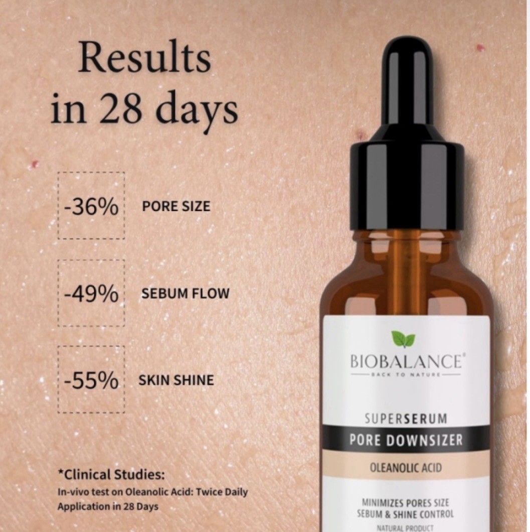 Biobalance Pore Downsizer Super Serum Oleanolic Acid 30 ml – 1 fl oz
