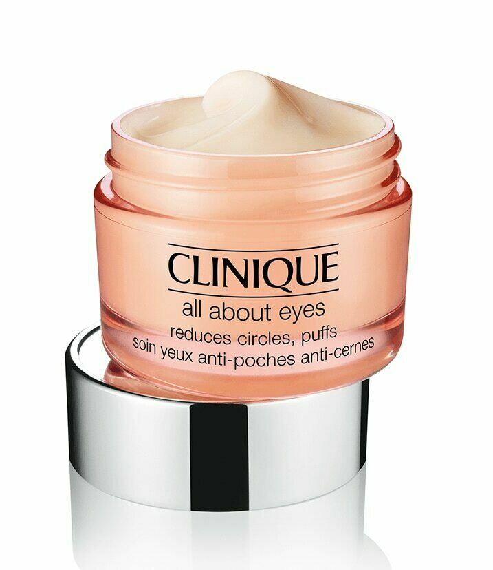 Clinique all about eyes eye cream 7ml/0.21 Oz NEW Fast SHIP LOT 1 2 3 Deluxe 1/2