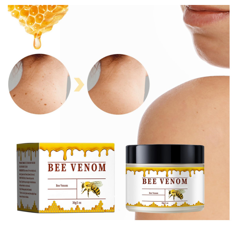 3 Pcs Bee Venom Skin Treatment Cream Natural Wrinkle Reduction Lifting Skin Care
