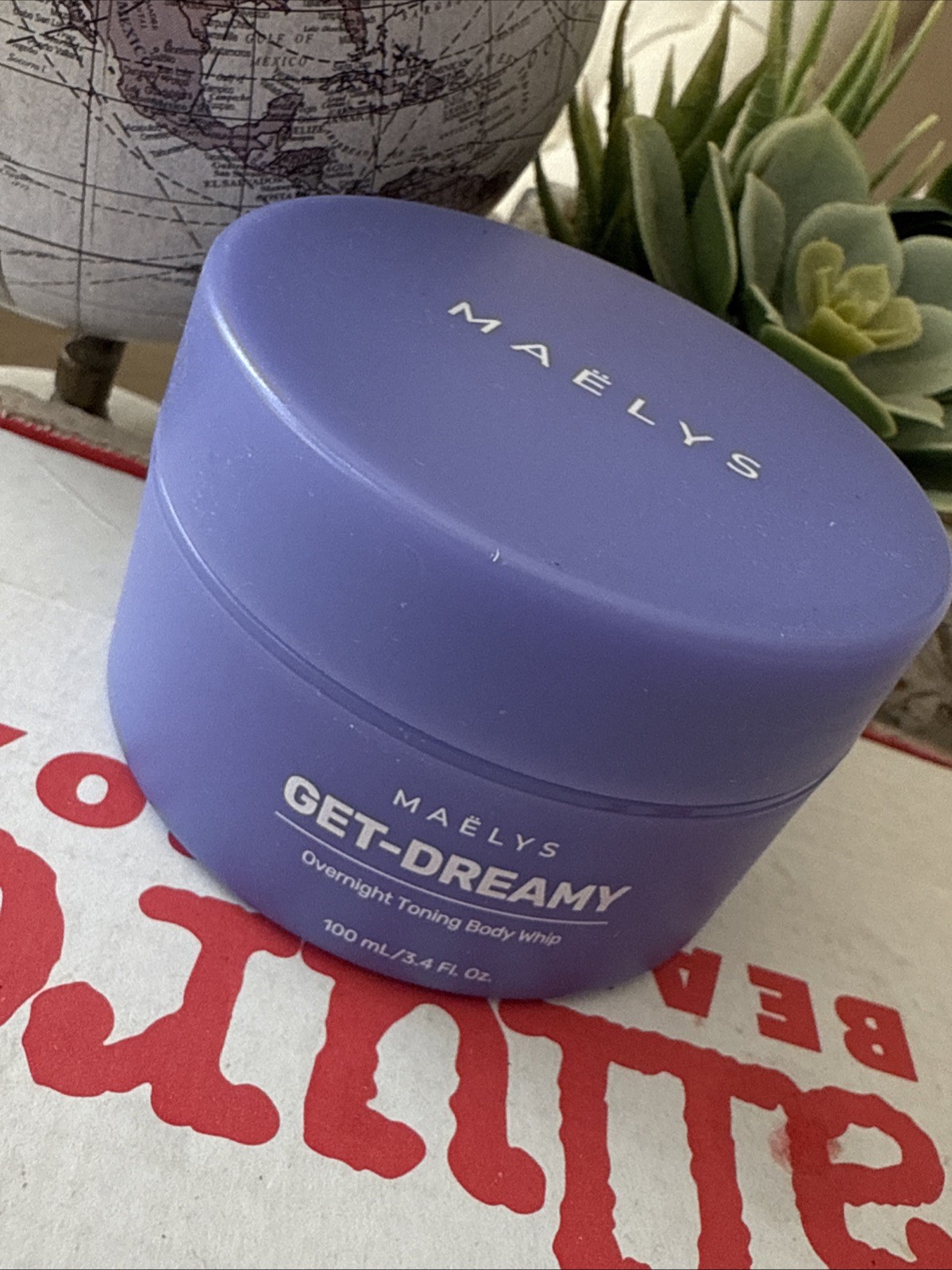 Maelys Get Dreamy Overnight Toning Body Whip 3.4 fl oz /100 mL Travel Sz L3