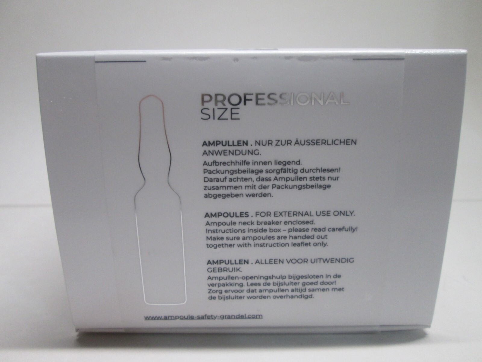 DR. GRANDEL BEAUTY FLASH AMPOULE 36ML 12X3ML 12 X0.1FL.OZ 12 PACK NEW
