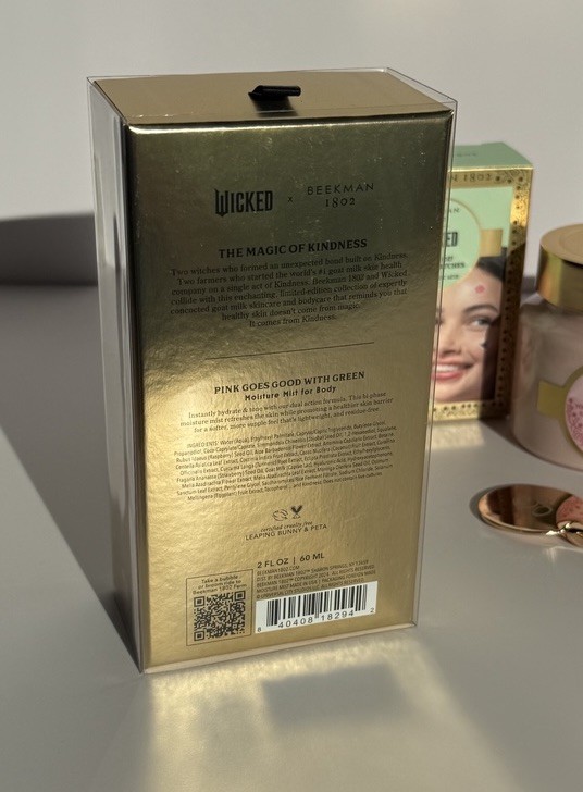 (4x) AUTHENTIC BEEKMAN 1802 x WICKED Limited Edition Skin Body Collection SEALED