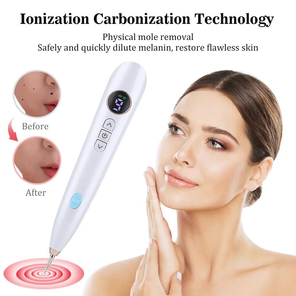 Electric Laser Plasma Pen Mole Removal Dark Spot Remover Skin Wart Tag Tattoo