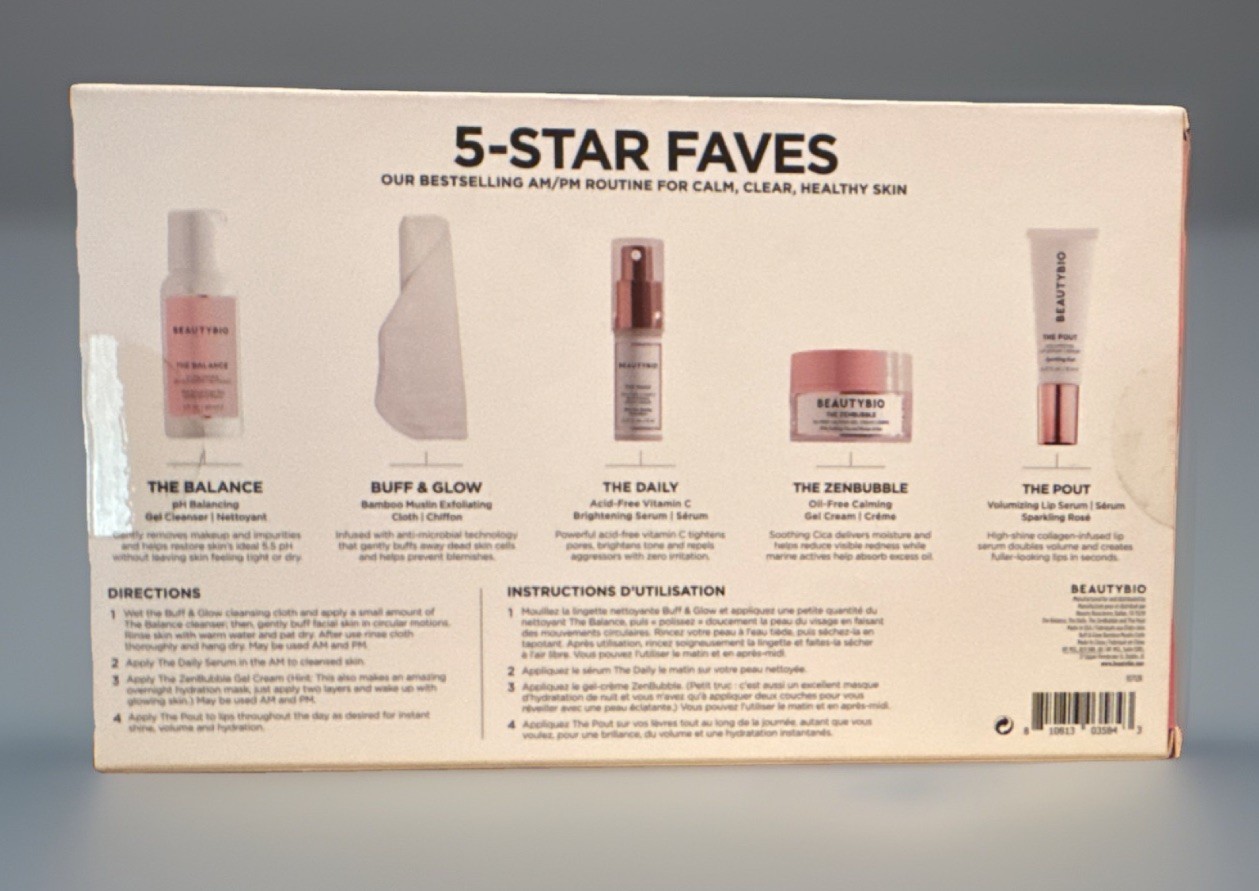 BeautyBio 5-STAR Faves