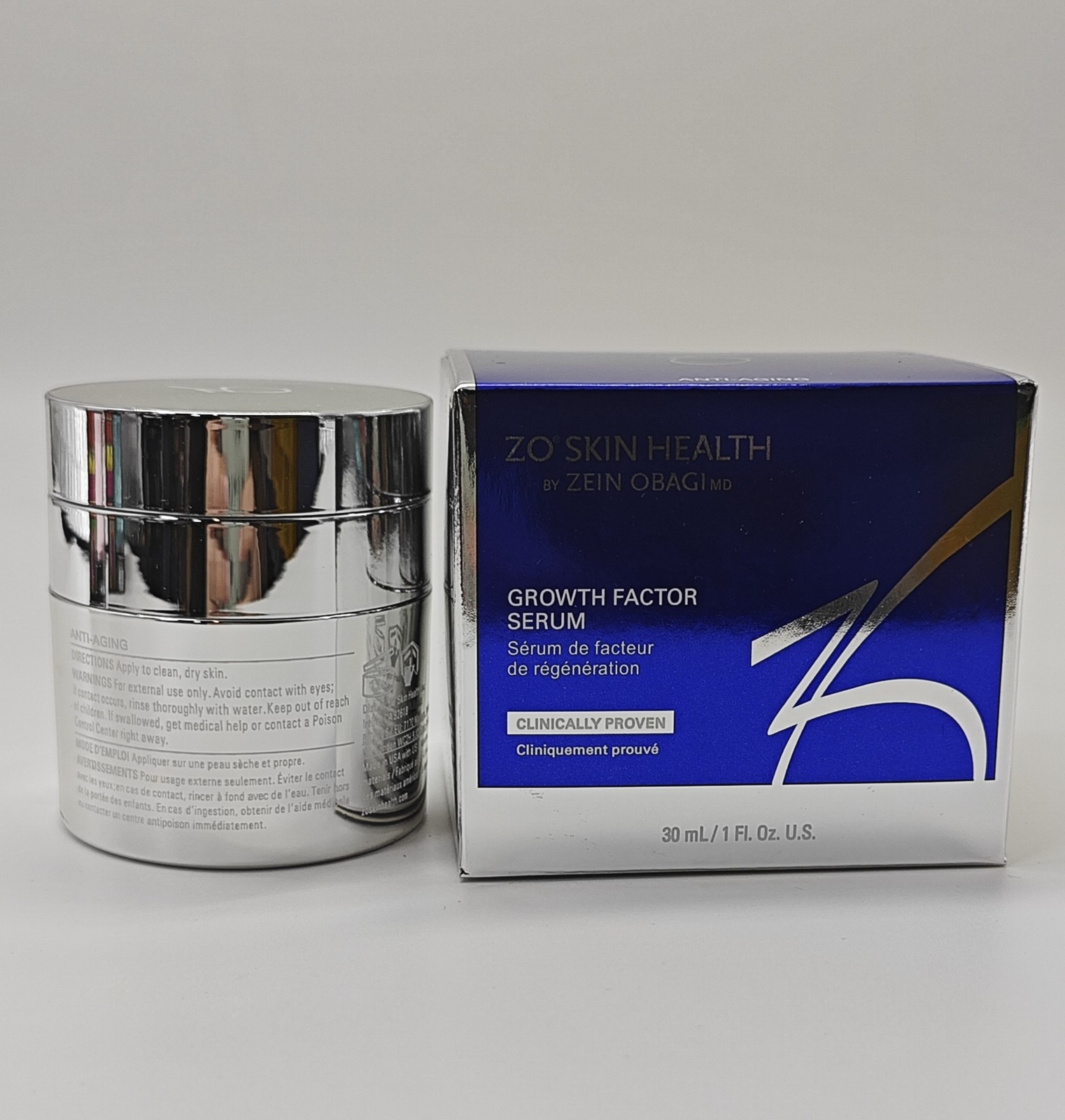 ZO Skin Health Growth Factor Serum 30ml NEW
