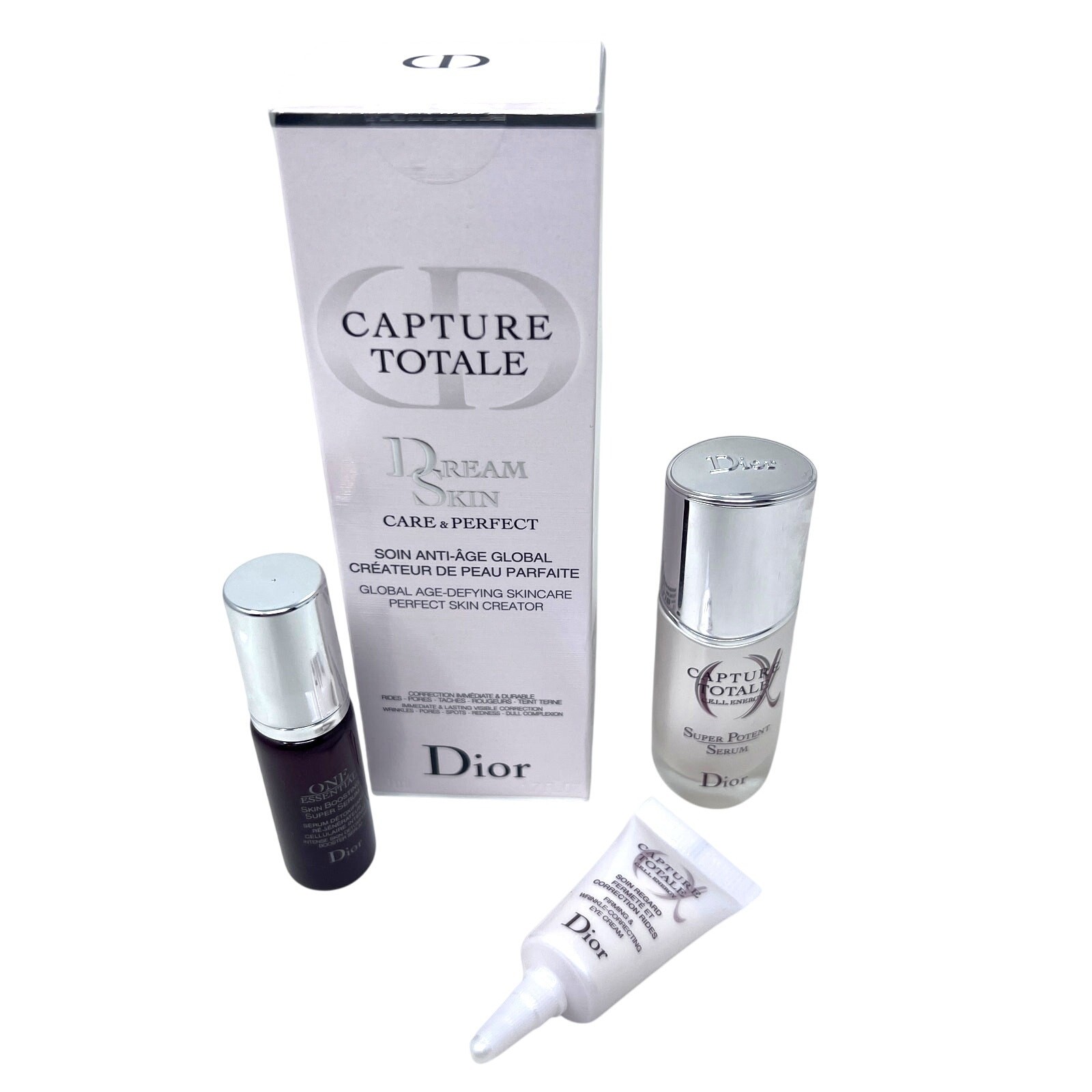 Dior Capture Totale Dream Skin Full Size + Samples Serum One Essential Eye Cream