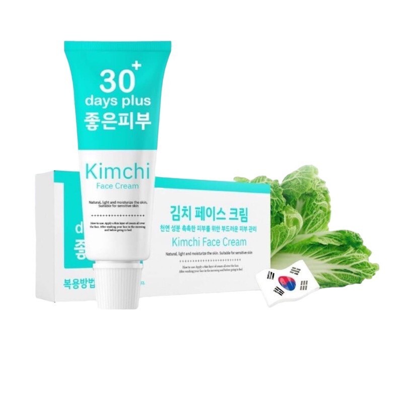 1 SET KIMCHI (EXP: 10/25,01/26) FACECREAM 30 DAYS PLUS + SUN SCREEN SPF50 PA+++