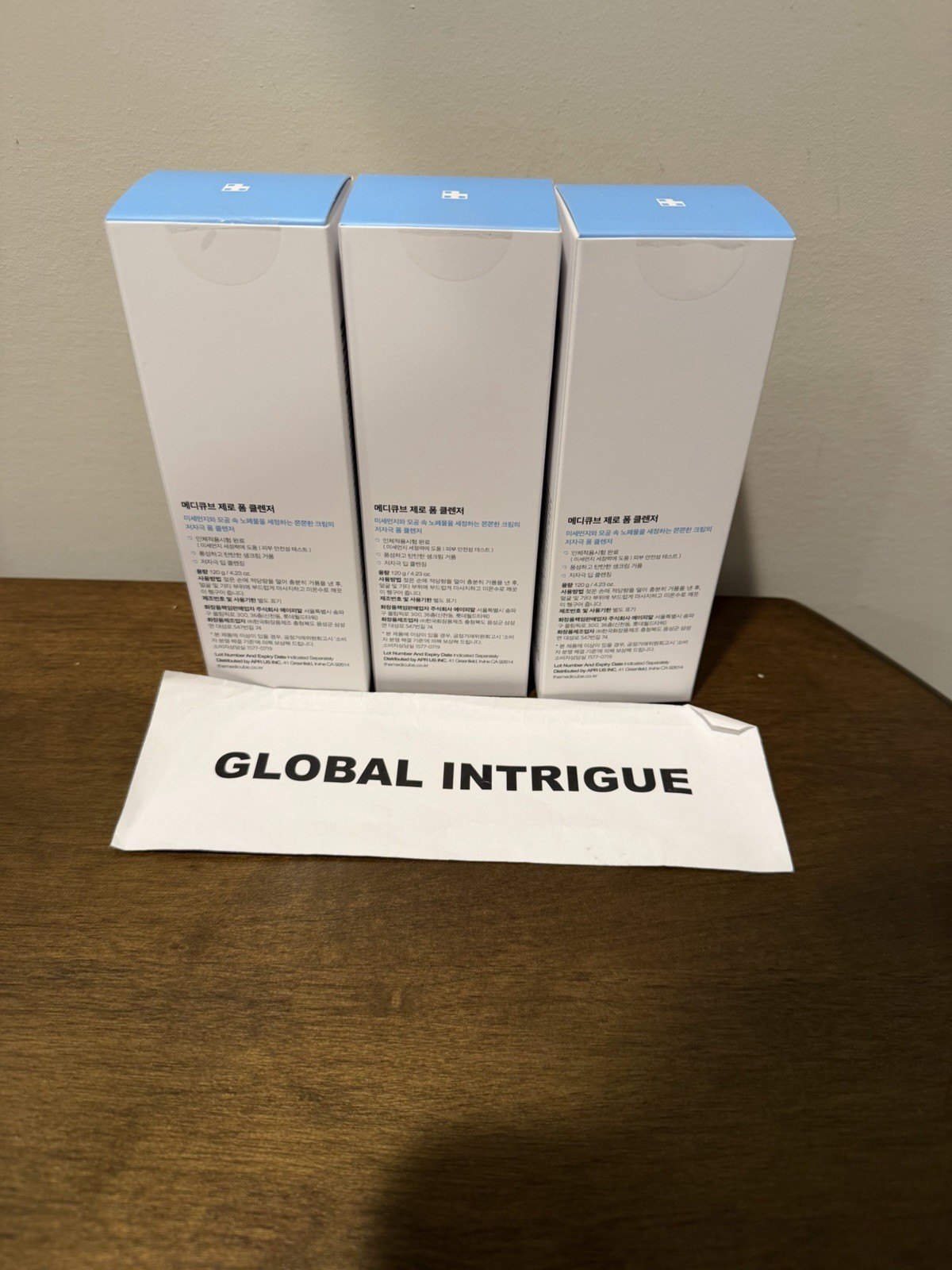 Medicube Zero Foam Cleanser 120g Lot Of 3