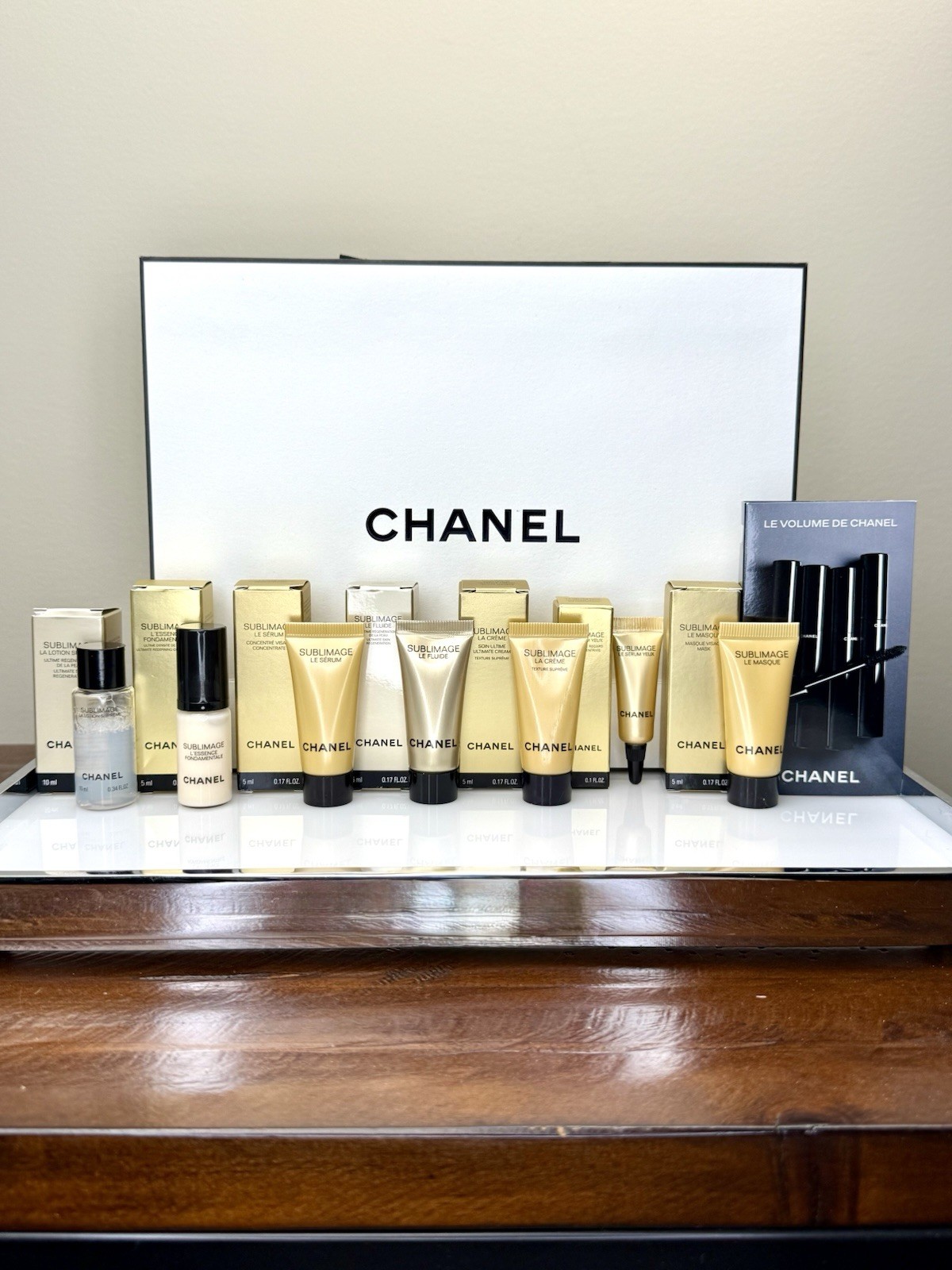 CHANEL SUBLIMAGE •Skincare Discovery Travel Set