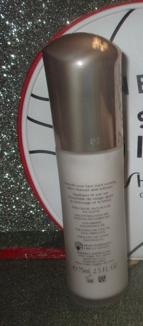 Shiseido Benefiance WrinkleResist24 Night Emulsion 2.5 oz FULL SIZE NWOB