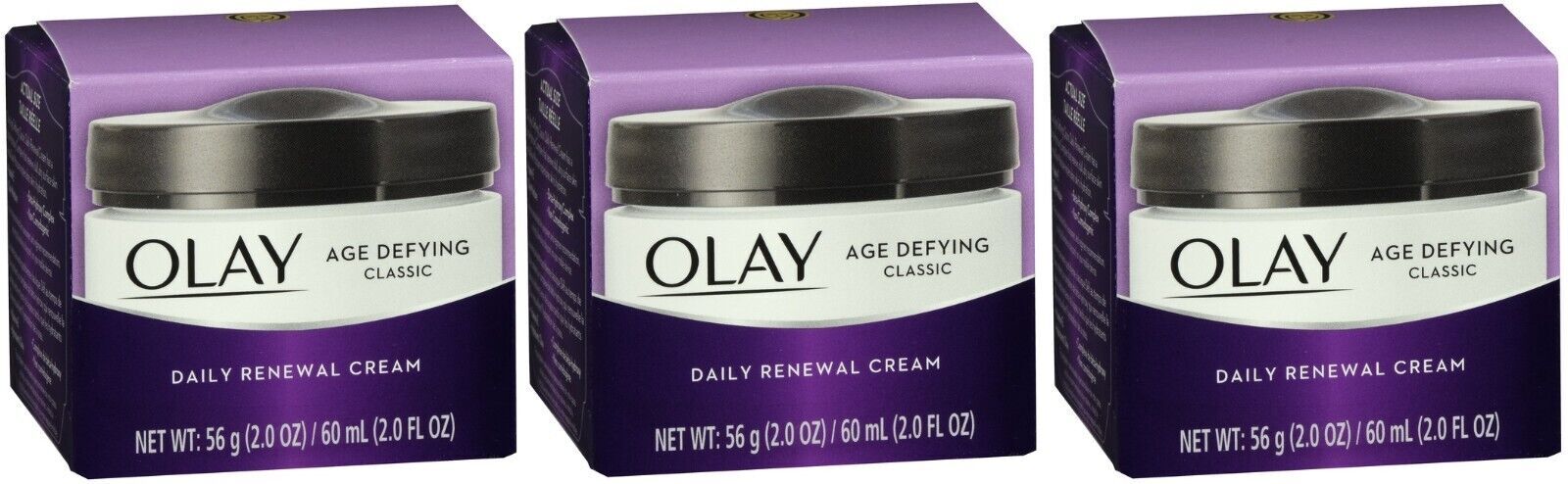 Olay Age Defying Daily Renew Cream 2oz(3 Pack)