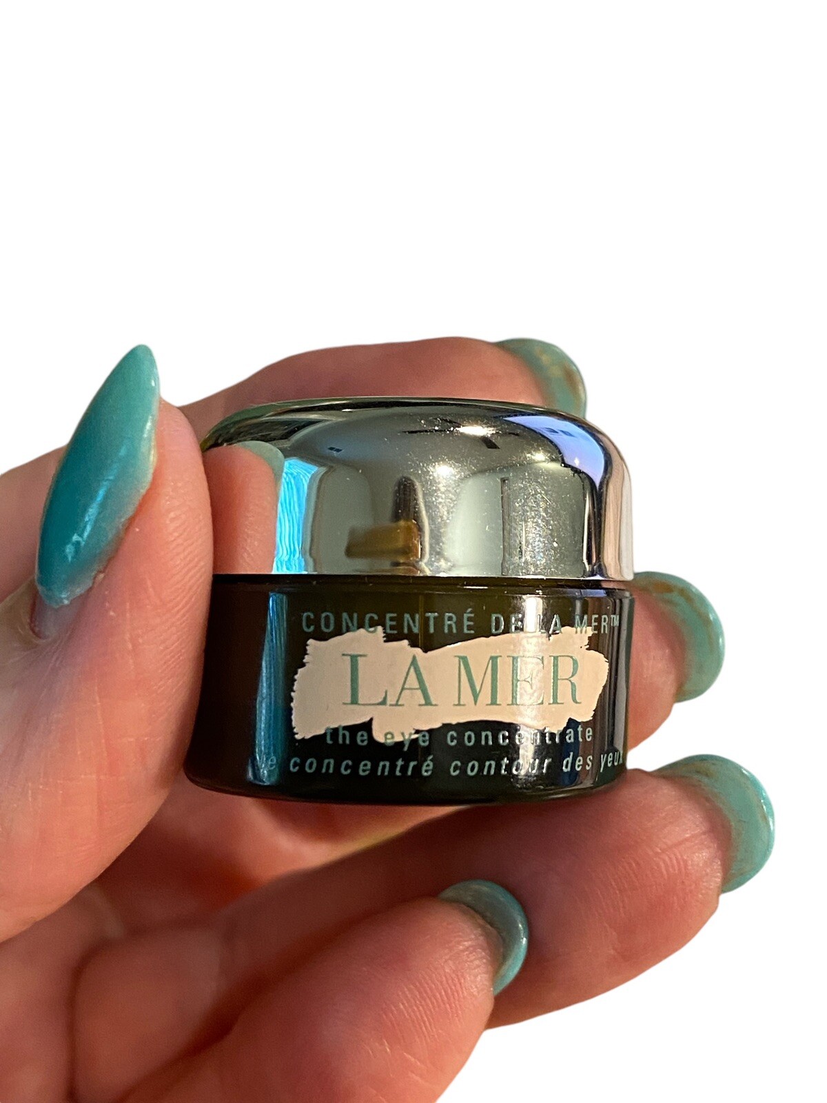 La Mer The Eye Concentrate x 3 Mini Sample 3mL/0.1oz. Infused Lotion/Renewal Oil