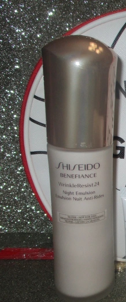 Shiseido Benefiance WrinkleResist24 Night Emulsion 2.5 oz FULL SIZE NWOB