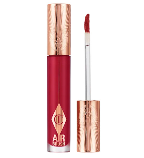Charlotte Tilbury Airbrush Flawless Lip Blur Liquid Lipstick Ruby Blur 0.22 oz