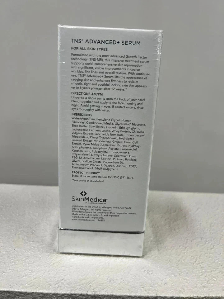 SkinMedica TNS Advanced Serum – 1 oz Exp 2027 Sealed GUARANTEED