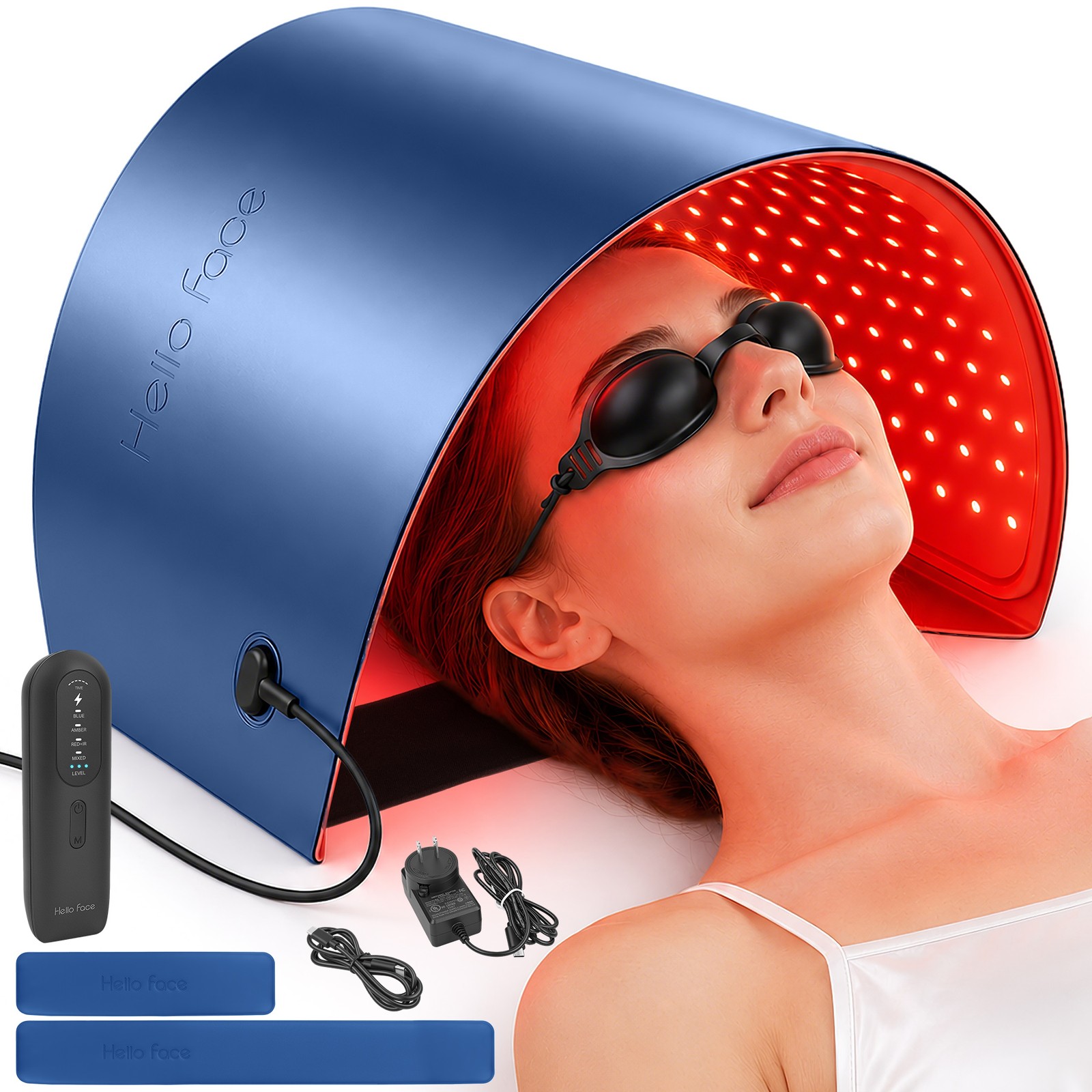 Red Light Therapy Mask for Face & Body – Reduce Wrinkles & Acne