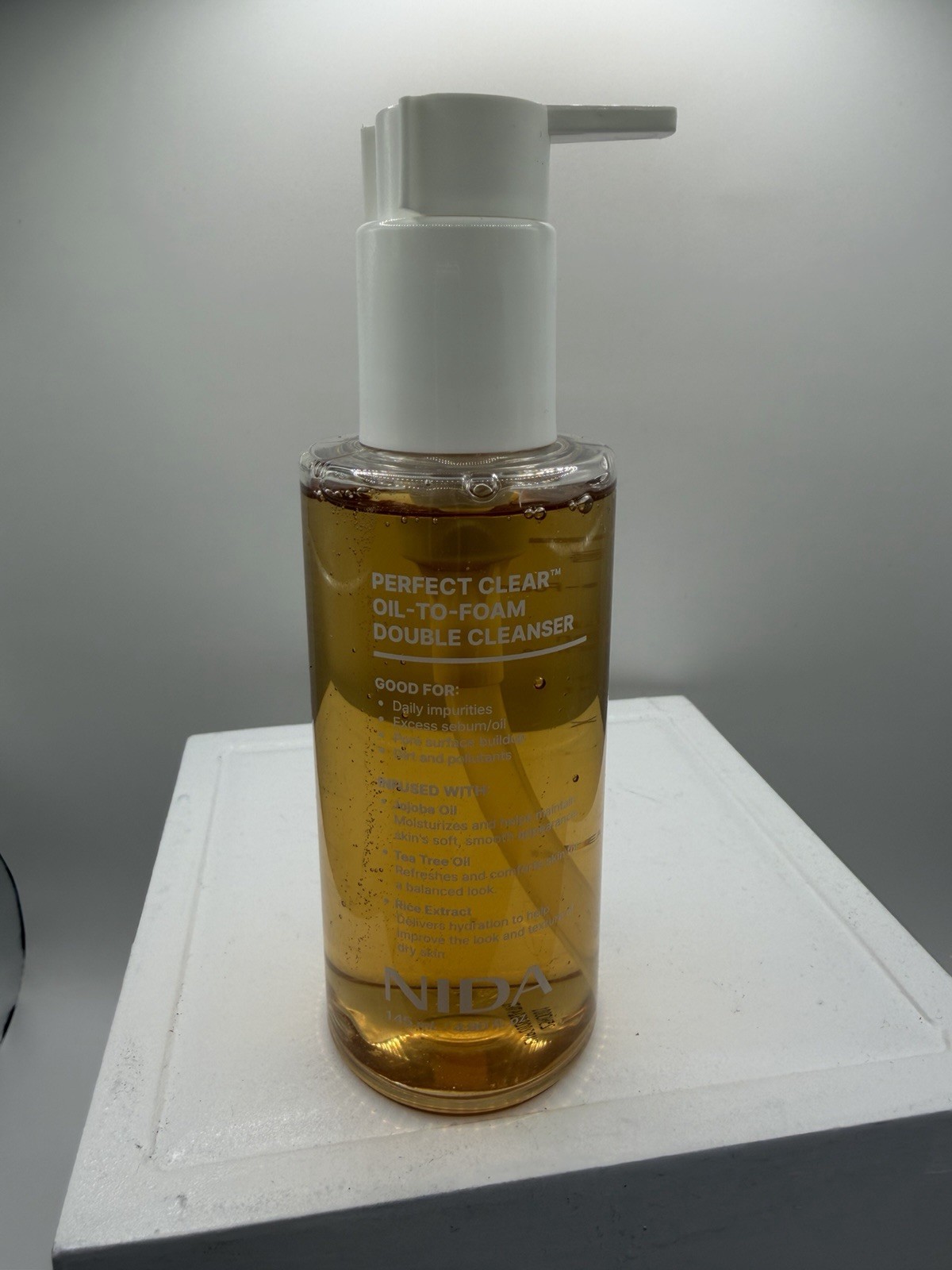 Nida Perfect Clear Oil To Foam Double Cleanser D