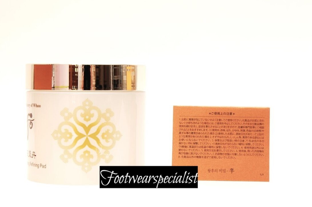 NIB THE HISTORY OF WHOO CHEONGIDAN ILLUMINATING REFINING PAD 60pcs, Exp 2026