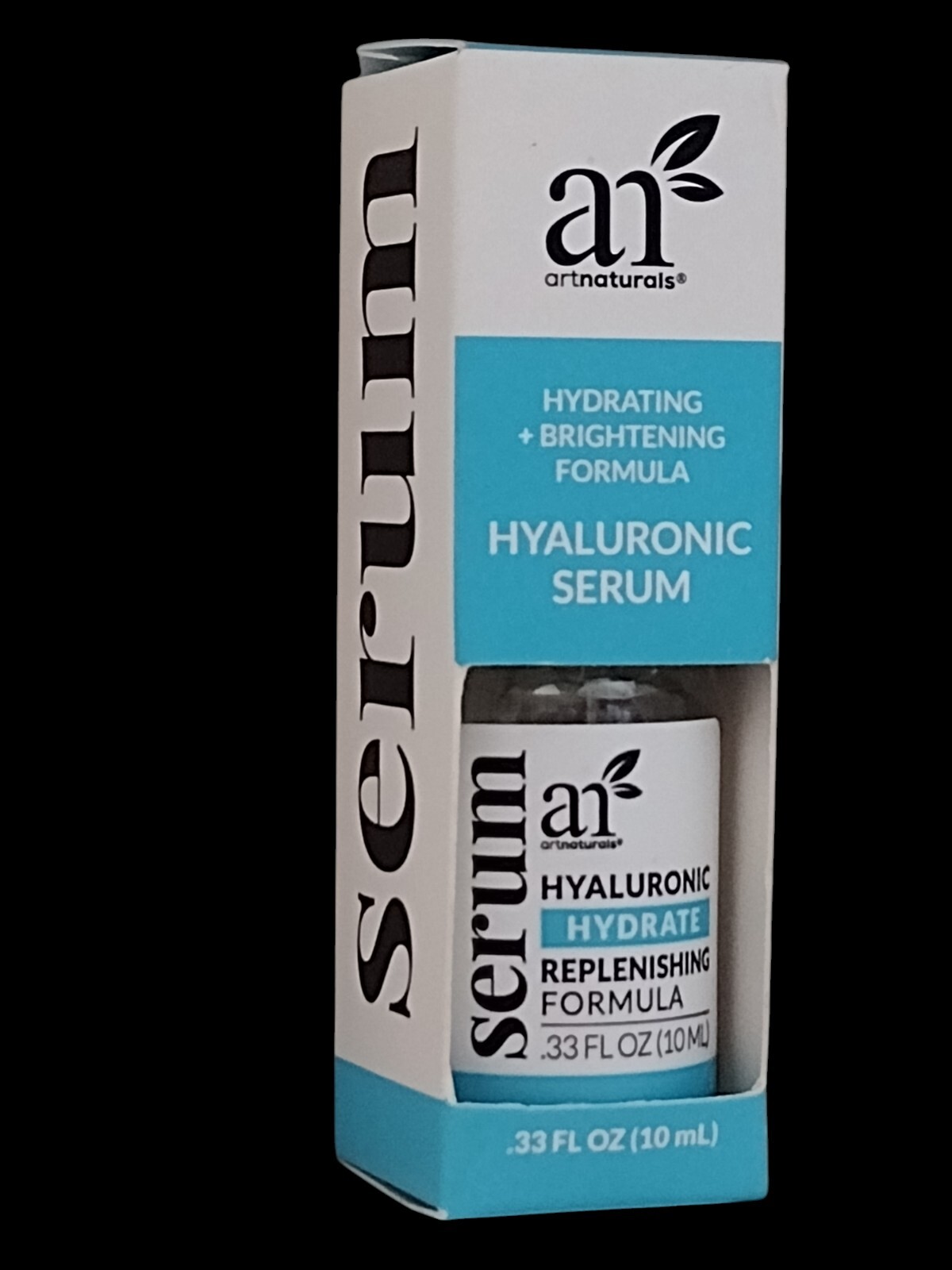 HYALURONIC ACID SERUM Hydrating Brightening Replenishing Formula 0.33 fl oz 1/27