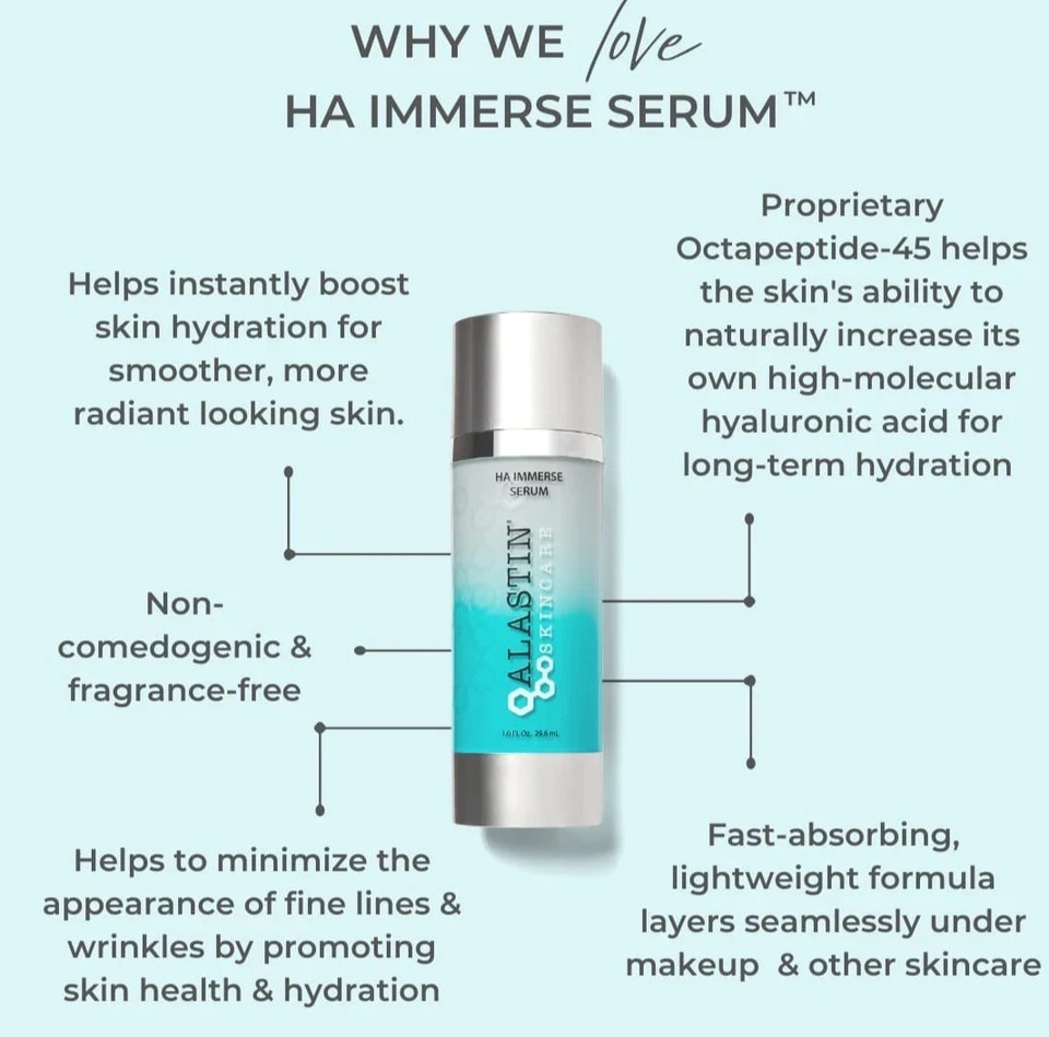 ALASTIN Skincare HA IMMERSE Serum – 29.6 ml