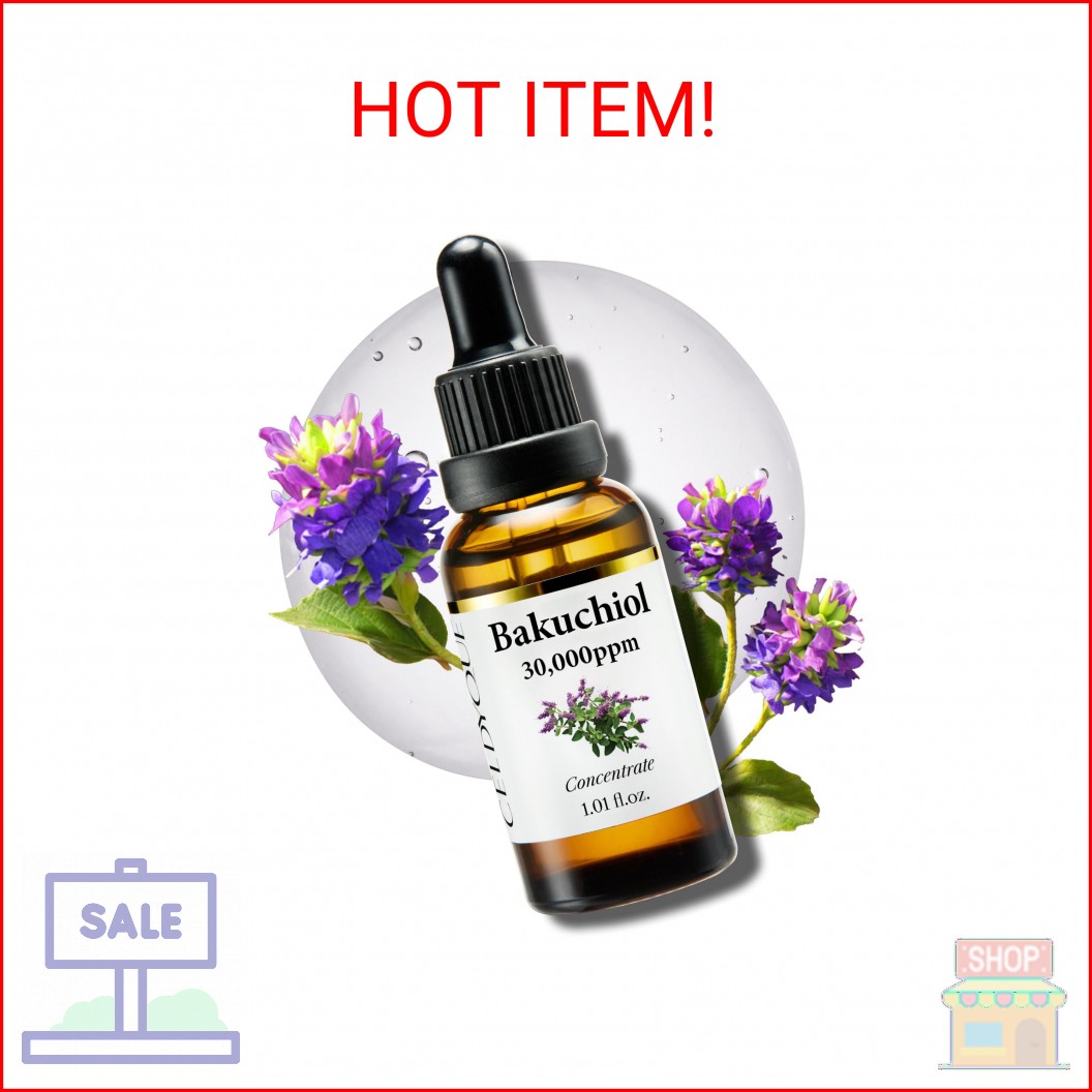 Korean Bakuchiol Concentrate DIY Mix-in Serum 30,000 ppm – High Potency Retinol