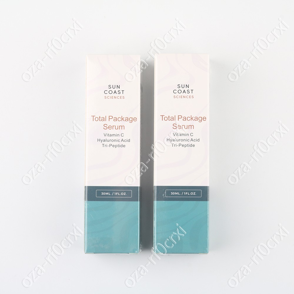 Sun Coast Science Total Package Serum, Vitamin C, Hyaluronic Acid, 1 /2/3 pack