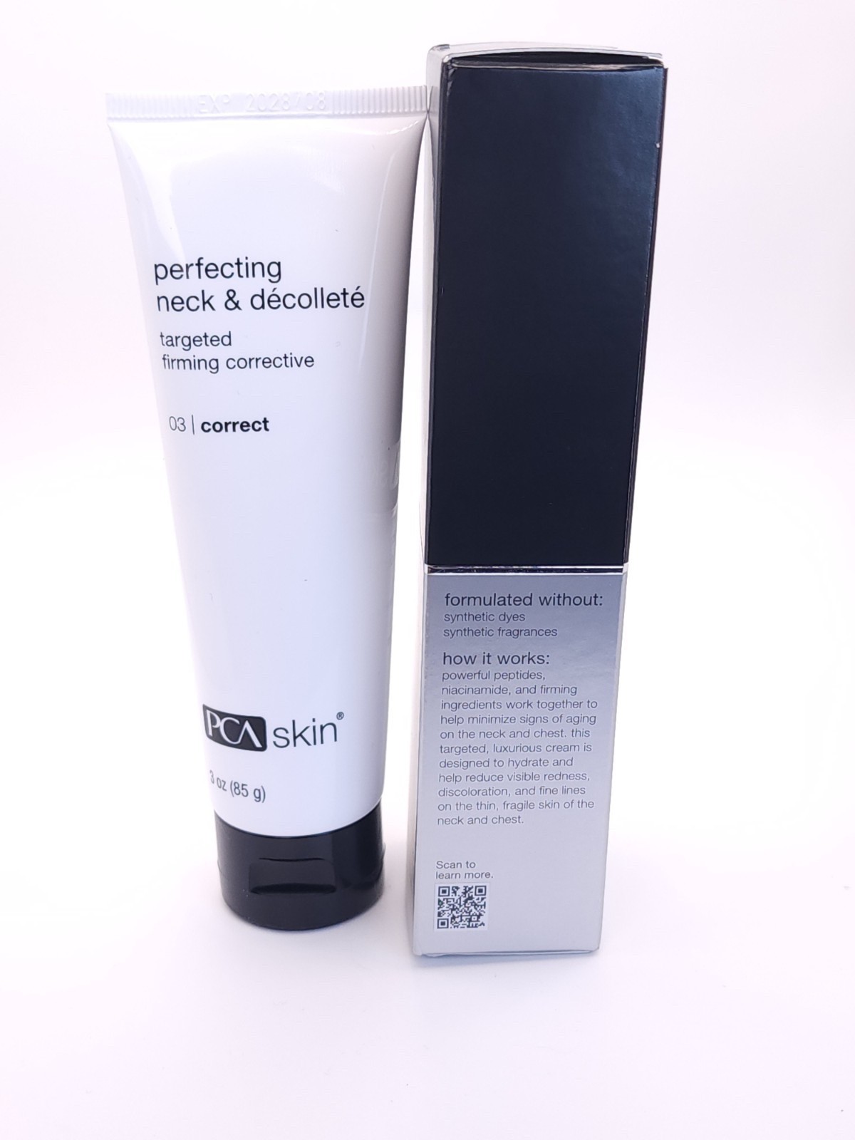 PCA Skin Perfecting Neck & Decollete Cream 3oz New In Box & Sealed EXP 08/2028
