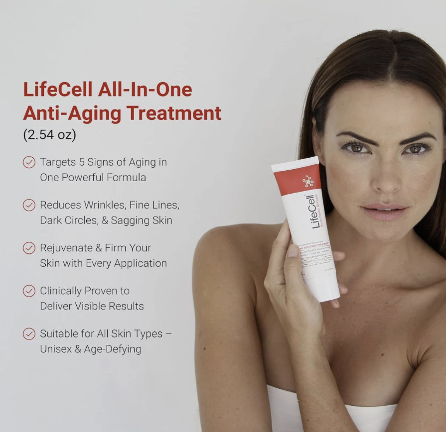 Life Cell South Beach All in One Anti-Aging Treatment 2.54oz (2 Pack)