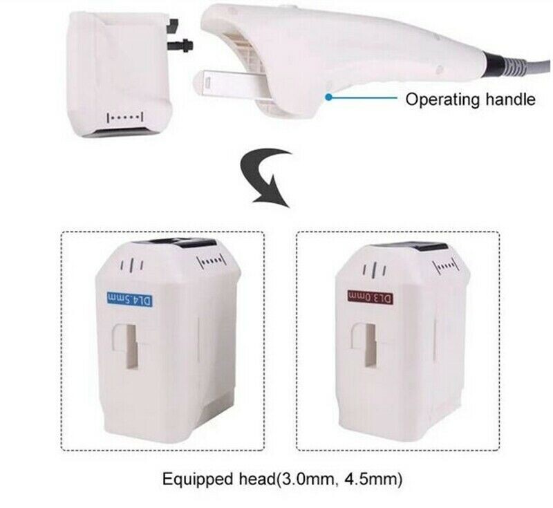 Replace Transducer 4D 12 Lines Cartridges Probe Tips for Face Body Skin Tighten