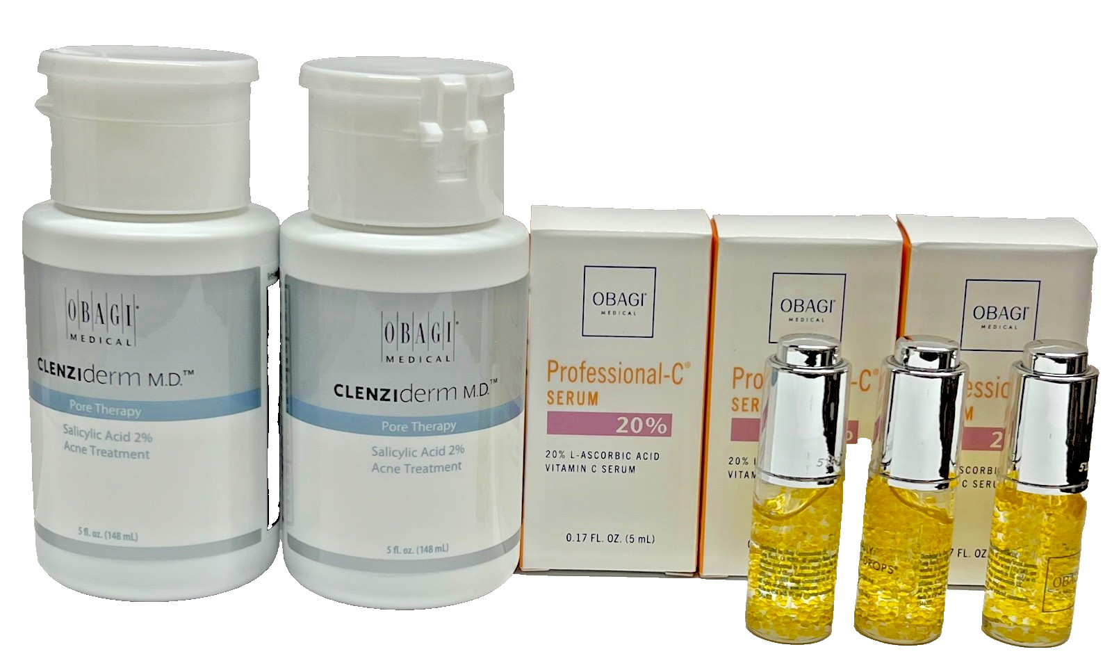 OBAGI Pore Therapy – C-20% – Daily Hydro Drops 8 pcs Brand New AUTHENTIC