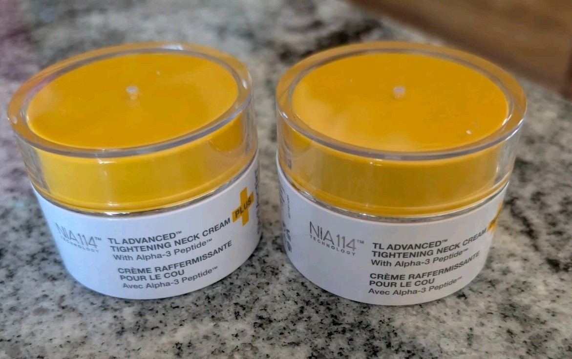 2x Strivectin TL advanced Neck Tightening Cream with NIA114, 1oz Free Shipping