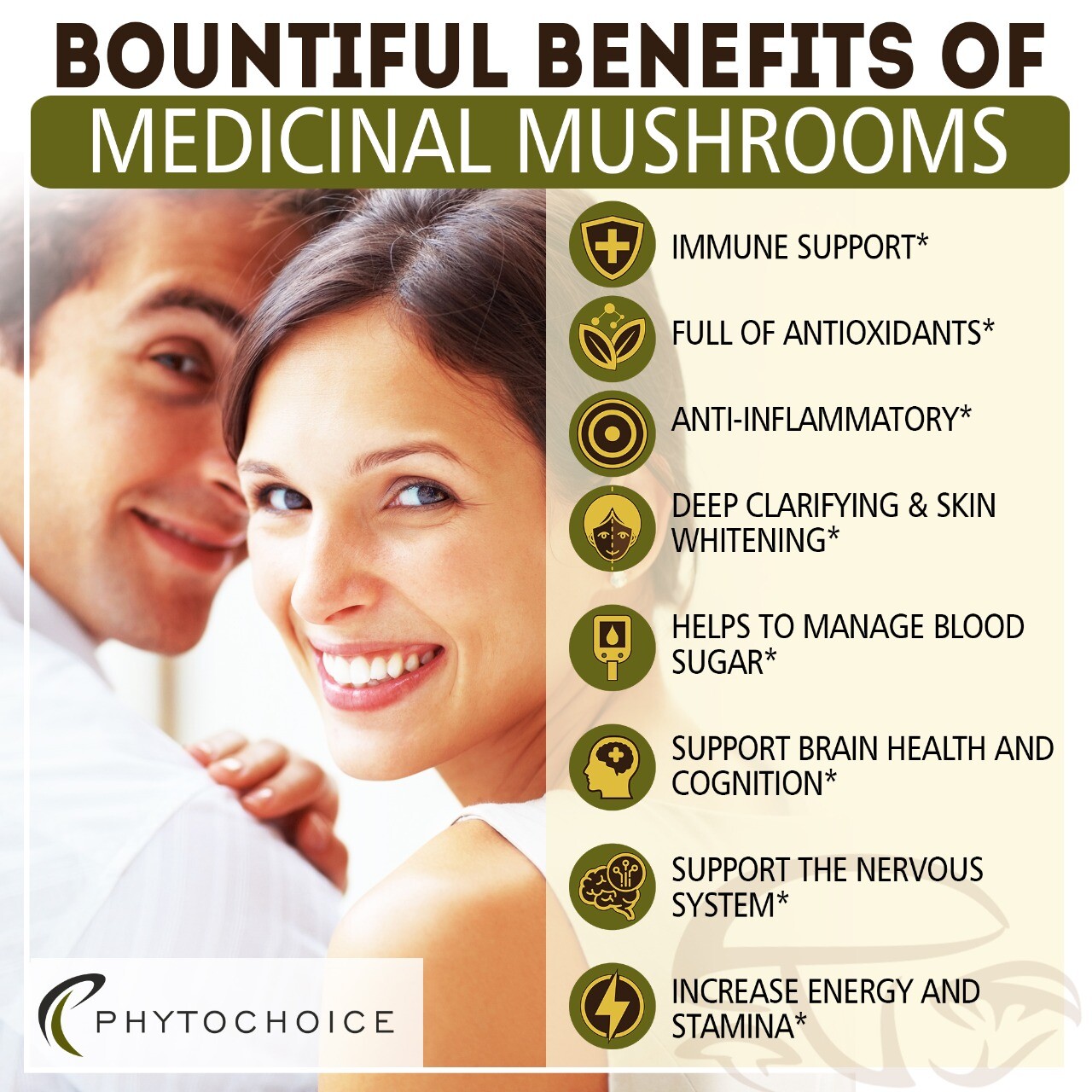 Defense10 Mushroom Complex Supplements Immune Support Lions Mane Reishi Maitake