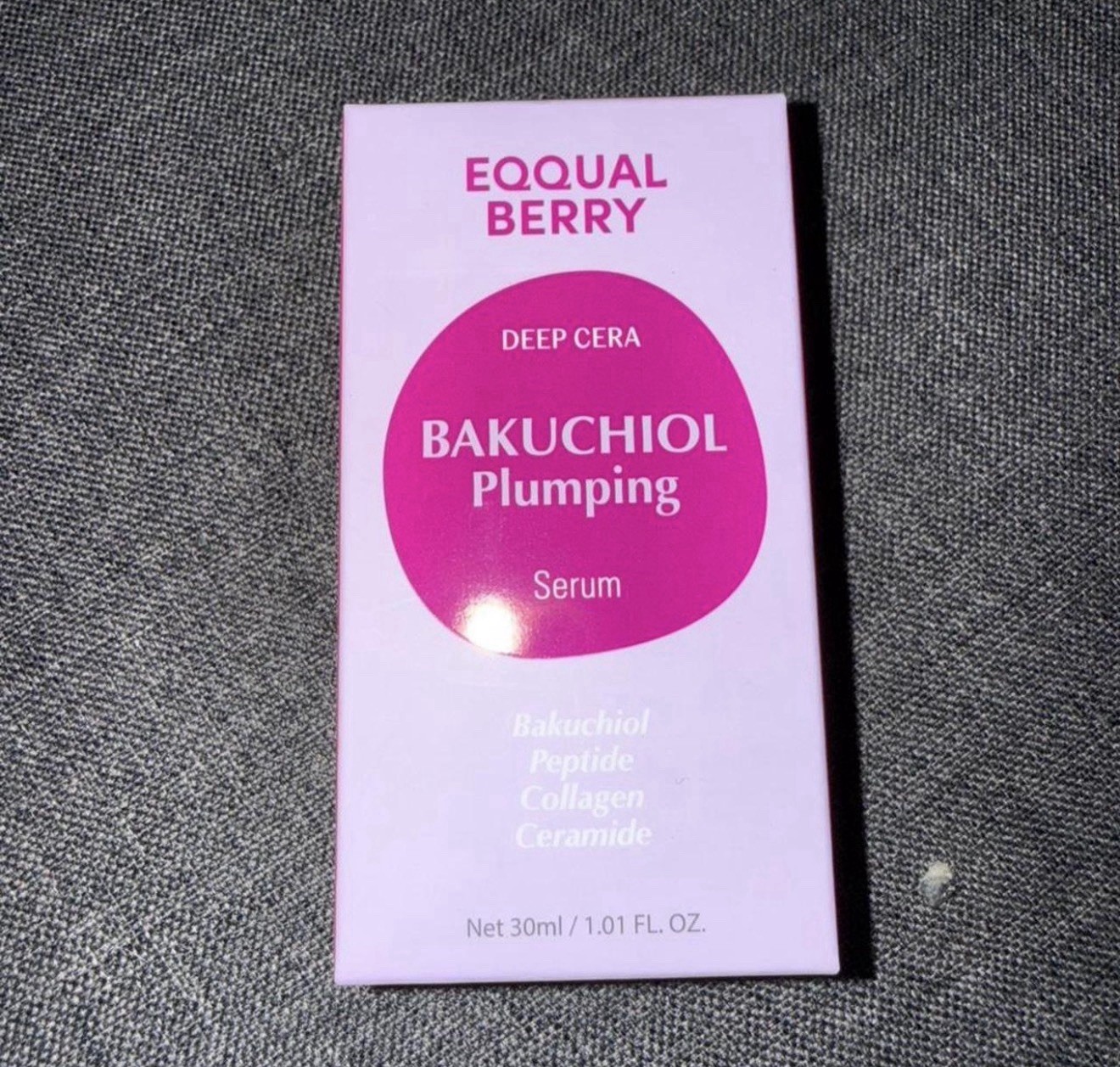 Bakuchiol Plumping Serum, Anti-Aging, Tightening Firming Skin Care, 30ml/1.01 fl