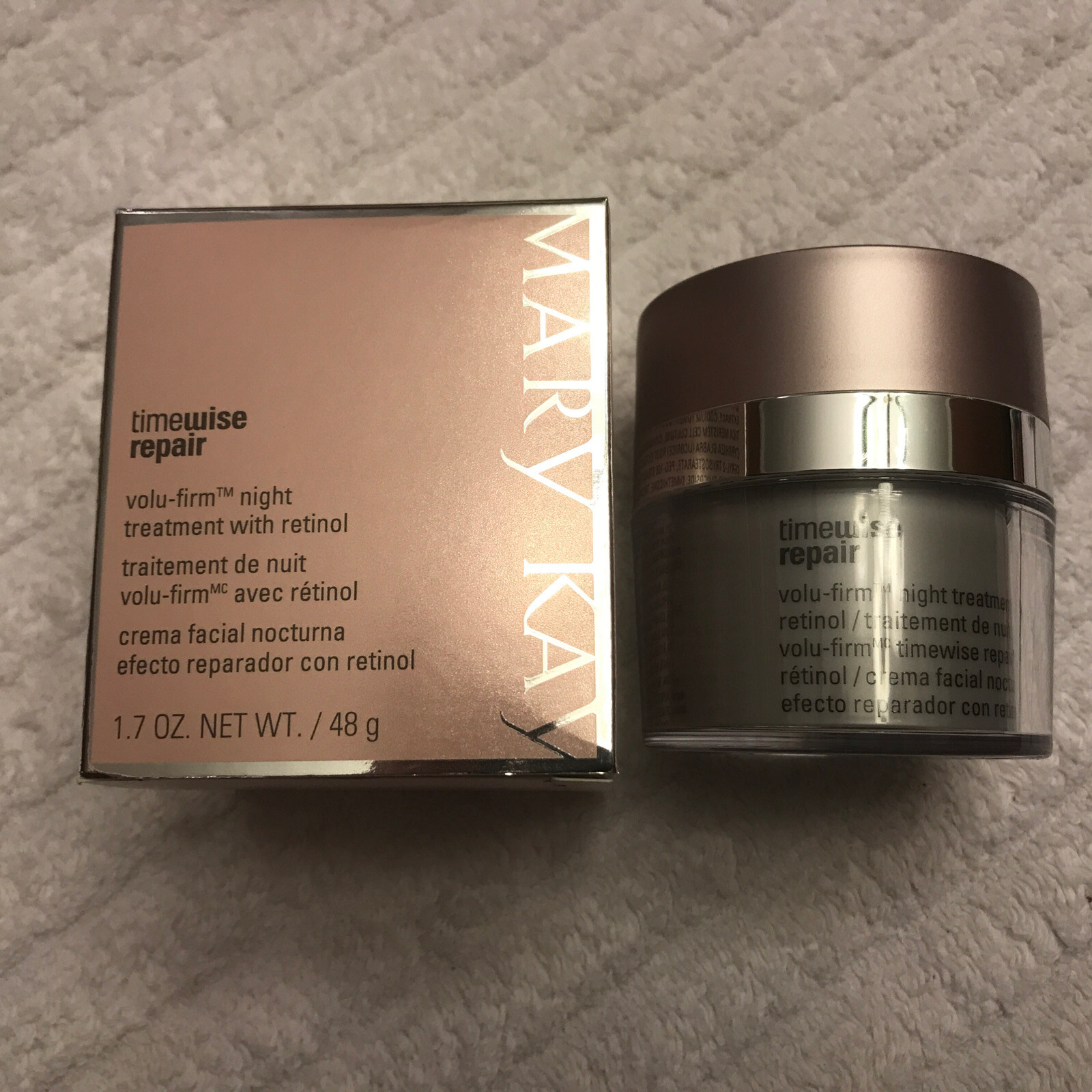 Mary Kay TimeWise Repair Volu-Firm Night Treatment with Retinol – 1.7ozFREE SHIP
