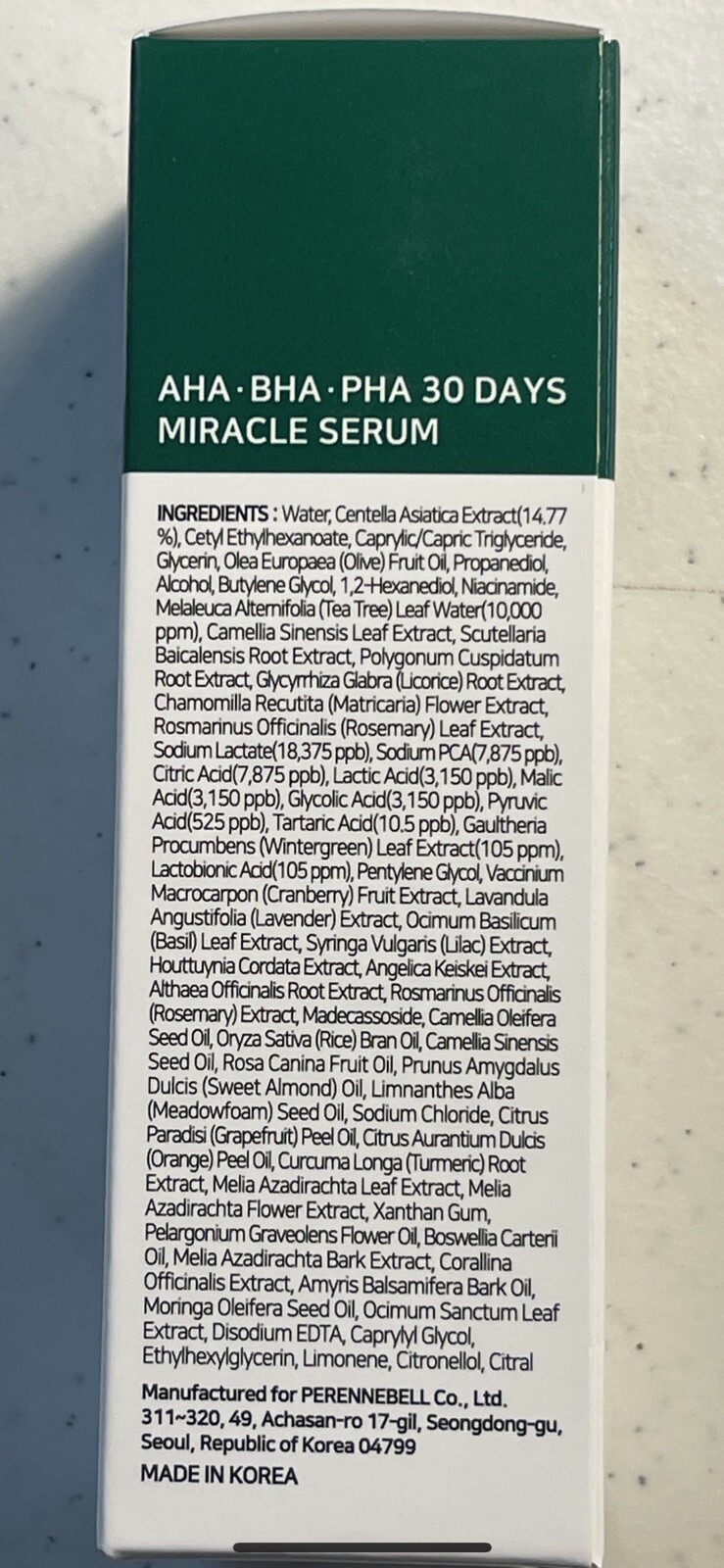 SOME BY MI AHA BHA PHA 30 DAYS MIRACLE SERUM 50ml NEW SKU A2
