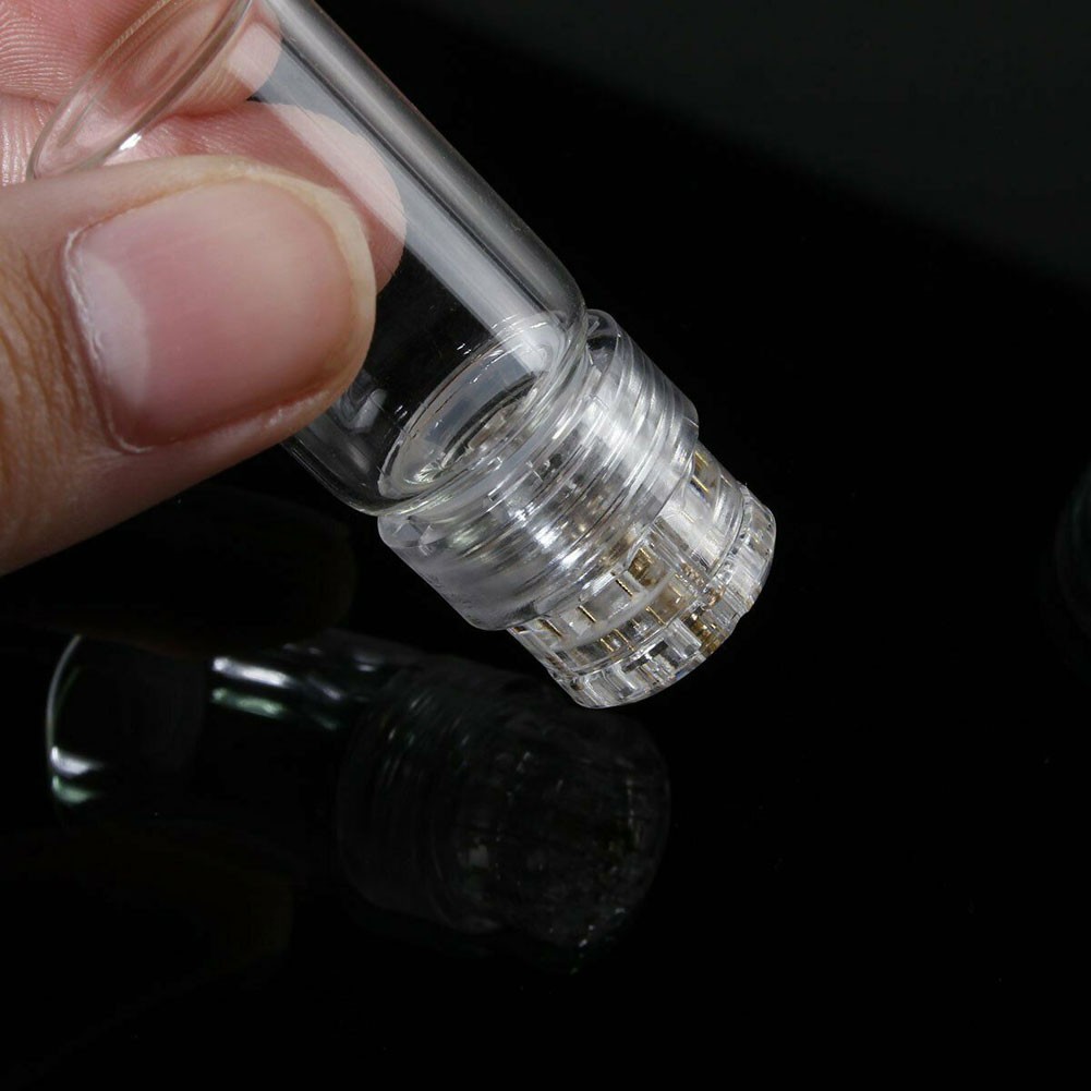1Pcs 20Pin Derma Roller Stamp With bottle Skin Care Anti-Wrinkle Tool-0.25~1.5mm