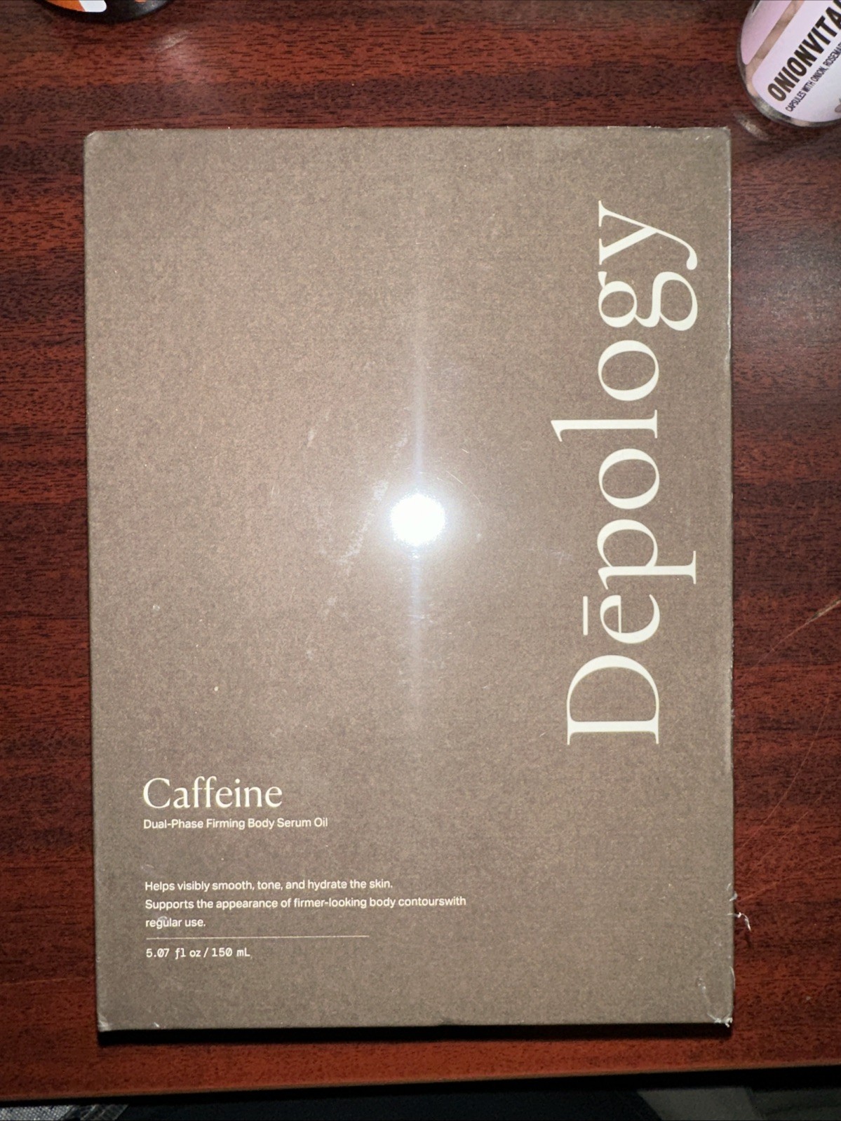 NEW SEALED Depology Caffeine Body Firming Serum Oil 5.07 oz 150 ml – Exp 07/2028
