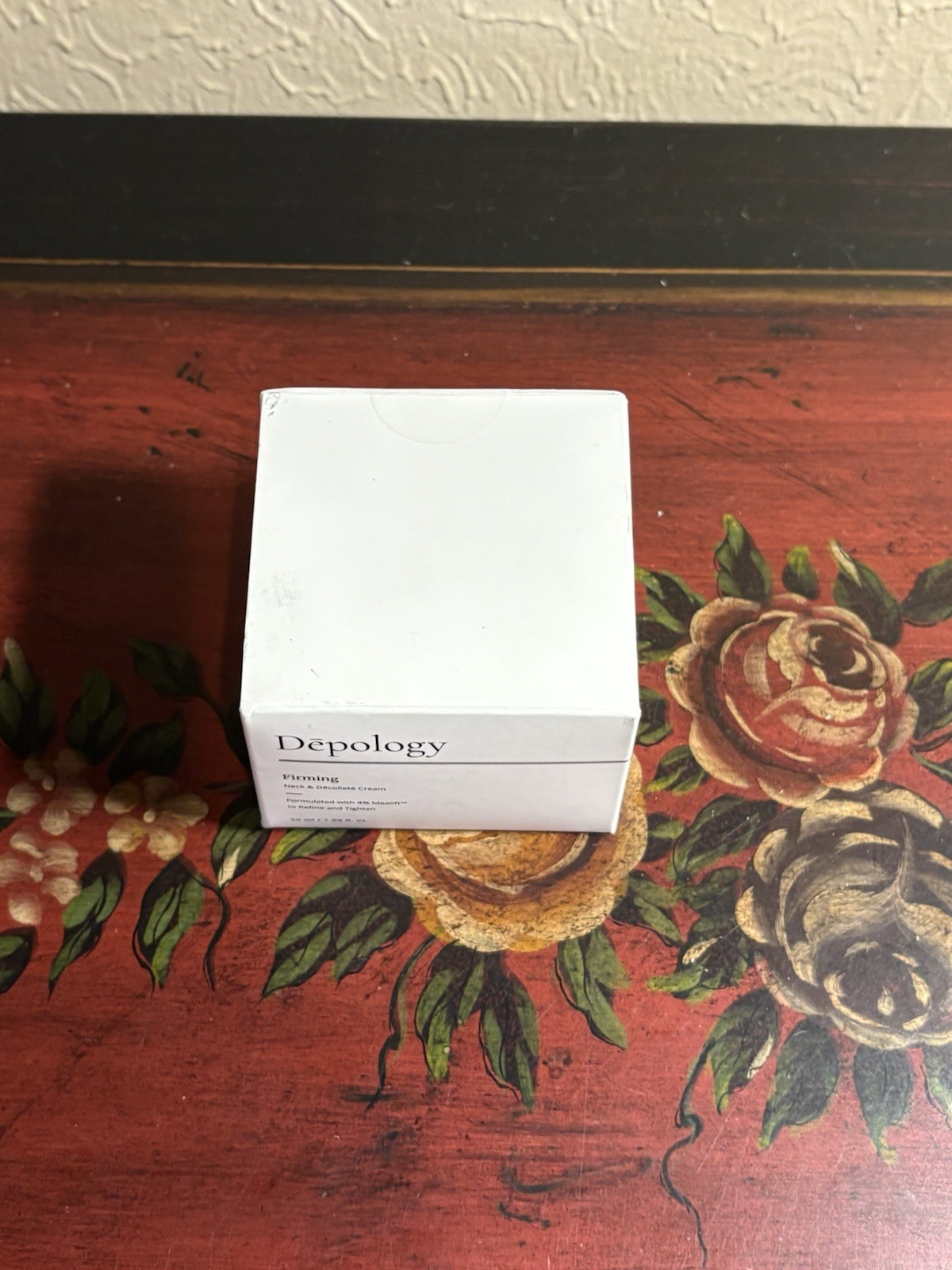 Depology Firming Neck & Décolleté Cream 50ml 1.69 oz. Sealed Fights Ozemic Face